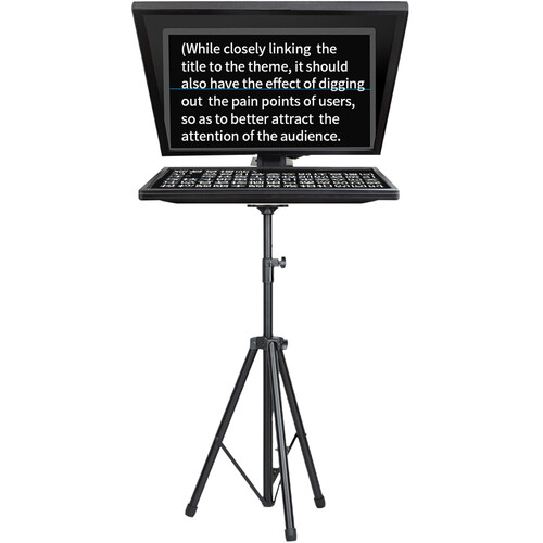 Desview T15 Teleprompter Set with 15" Self-Reversing Monitor