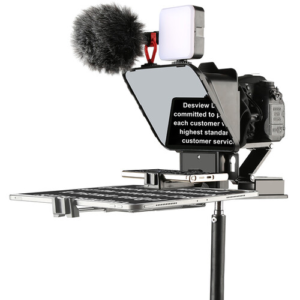 Desview P8 11" Teleprompter for Smartphones and Tablets