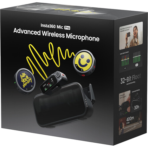 Insta360 Mic Pro 2-Person Wireless System